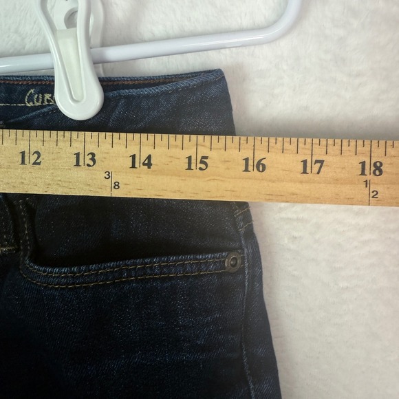 Eddie Bauer Women's Curvy Fit Slim Straight Dark Wash Jeans Size 6‎ - Picture 13 of 14